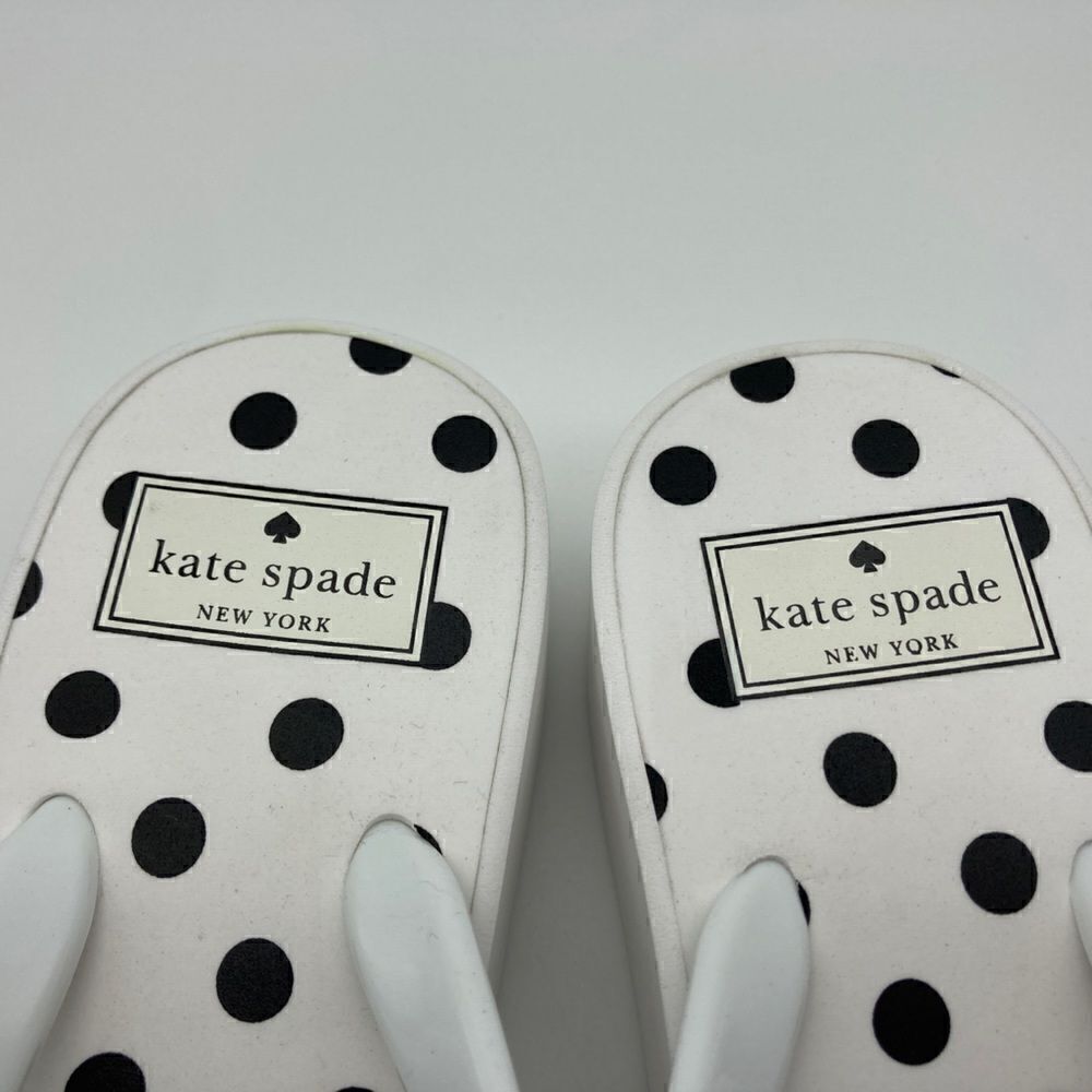 NWT Kate Spade Elena Platform Polka Dot Sandals Size 9B - Picture 3 of 8